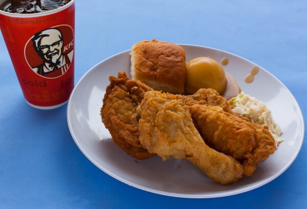 What is the most expensive item on KFC's menu?