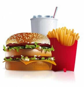 Average Fast Food Meal