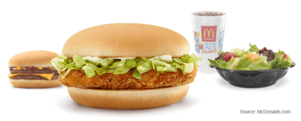 A Look at the McDonalds Dollar Menu | McDonald's Dollar Menu Items | Fast Food Menu Prices.com