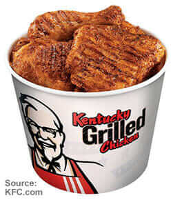 Grilled Chicken from Fast Food