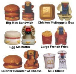 McDonalds Happy Meal toys 