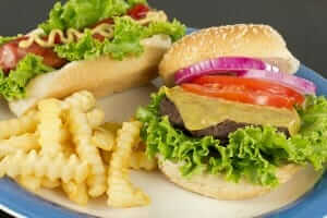 burger-hotdog-fries