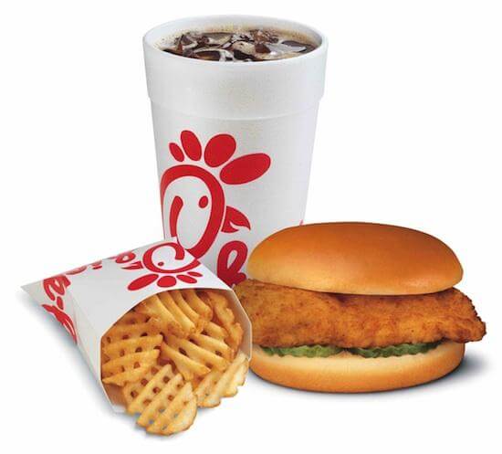 Best Bang for the Buck: Fast Food Fried Chicken | Chicken Sandwich Combo - Chick-Fil-A | FastFoodMenuPrices.com