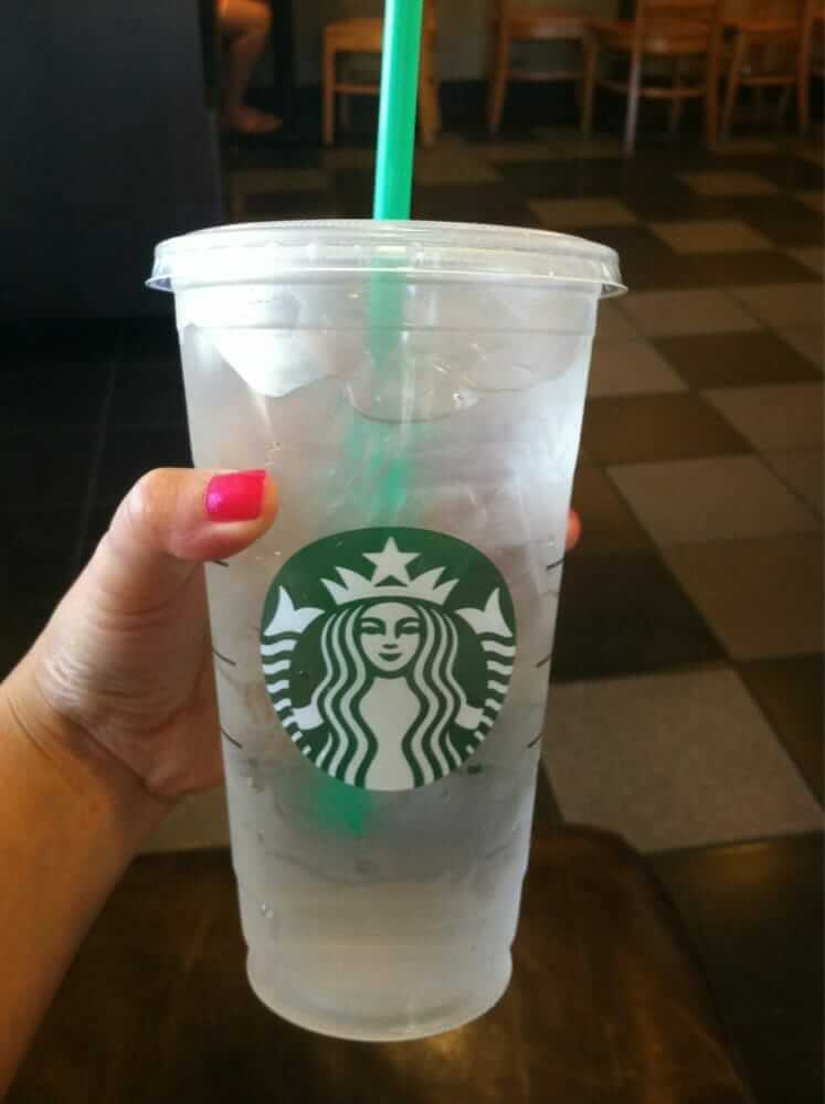 Fast Food Hacks to Make Your Meal Even Better | Venti Water at Starbucks | FastFoodMenuPrices.com