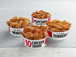 Get These KFC Menu Deals Now! | $10 Chicken Share | FastFoodMenuPrices.com