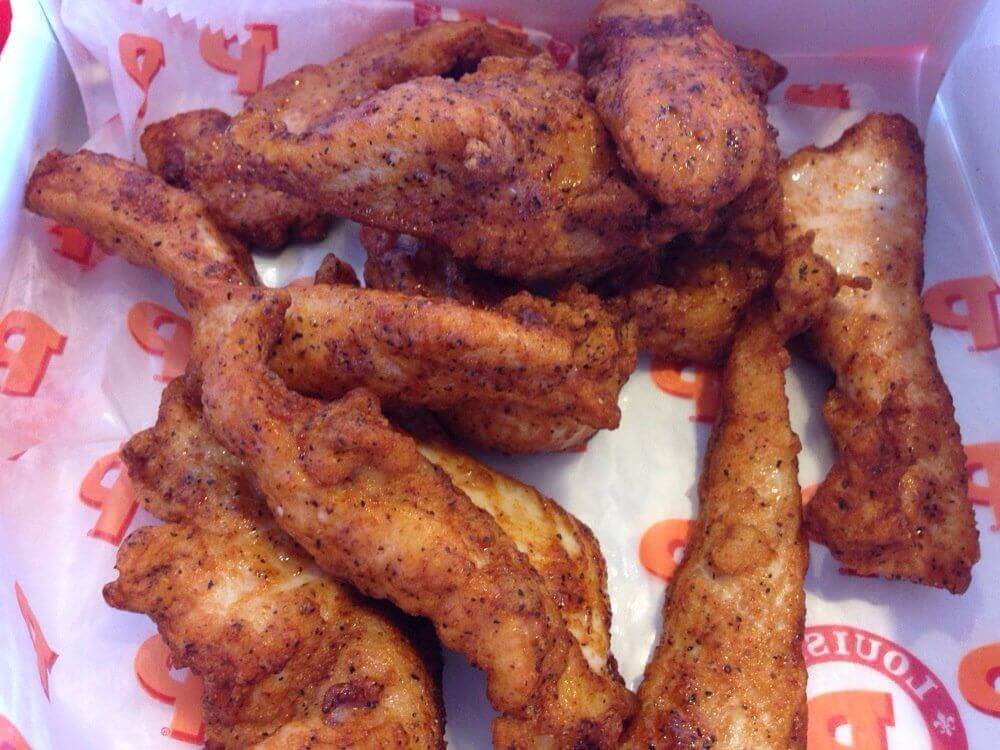 10 Keto-Friendly Fast Food Options | Popeyes Blackened Chicken Fingers | FastFoodMenuPrices.com