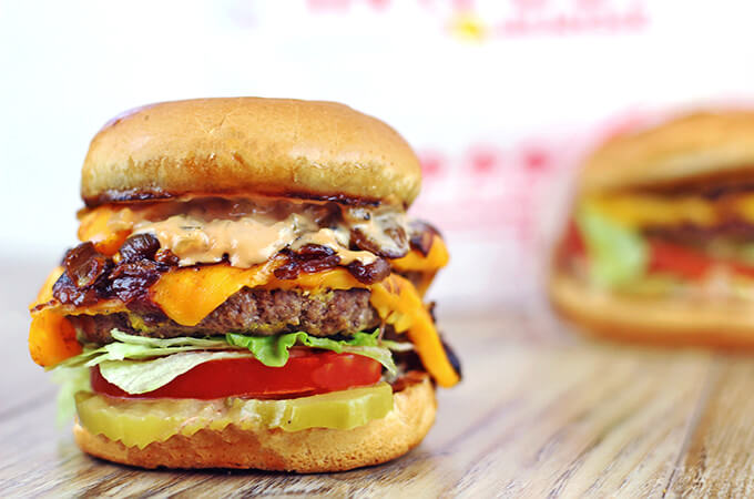 14 of the Best Fast Food Burgers | In-N-Out Animal Style Burgers | FastFoodMenuPrices.com