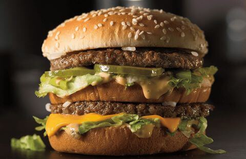 14 of the Best Fast Food Burgers | McDonald's BigMac | FastFoodMenuPrices.com