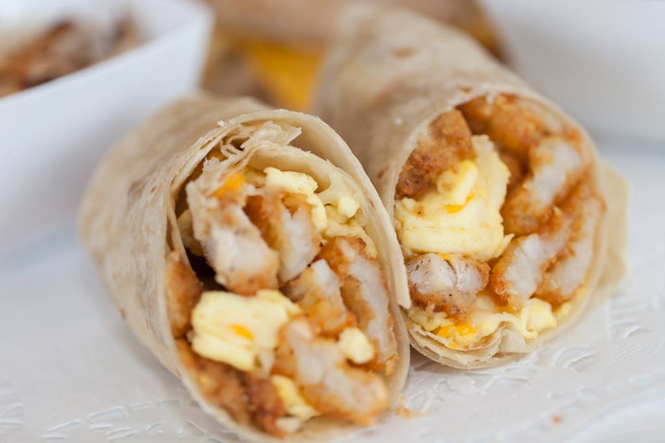Chick-fil-A Breakfast Menu | Chicken breakfast burrito | FastFoodMenuPrices.com