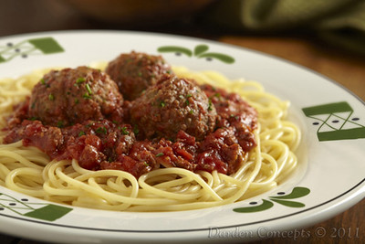 Spaghetti and Meatballs Olive Garden