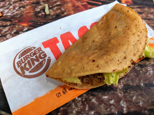 Burger King Crispy Taco