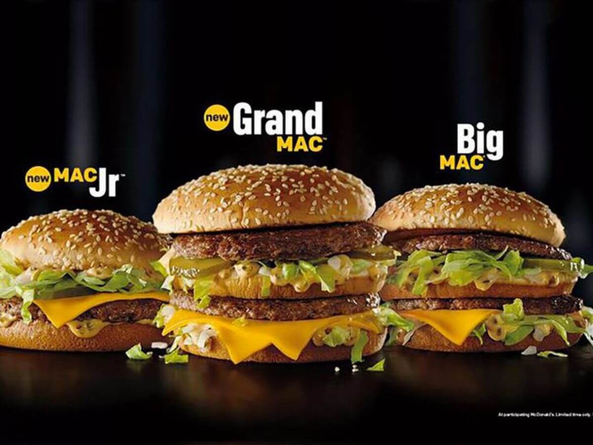 Grand Mac McDonald's Review Fast Food Menu Prices