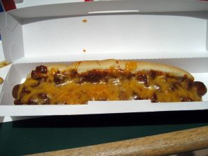 Diary Queen Chili Cheese Dog