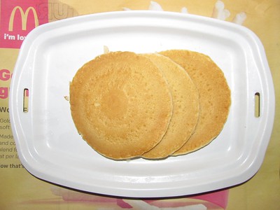 McDonald's Hot cakes are used to create the McCrepe