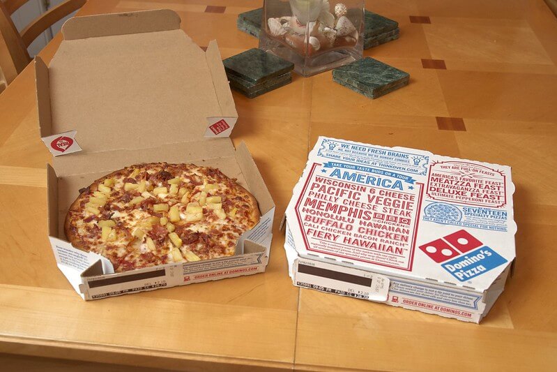 Domino's Gluten-Free Pizza Review - Fast Food Menu Prices