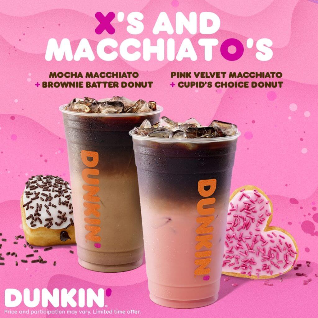 Dunkin Is Bringing Back The Pink Macchiato For Valentines Day 2021