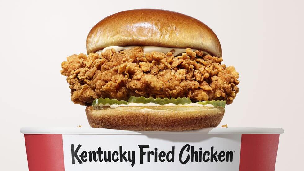 KFC Introduces Its Best Chicken Sandwich Ever - Fast Food Menu Prices