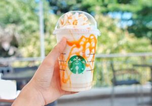 Butterbeer Frappuccino from Starbucks
