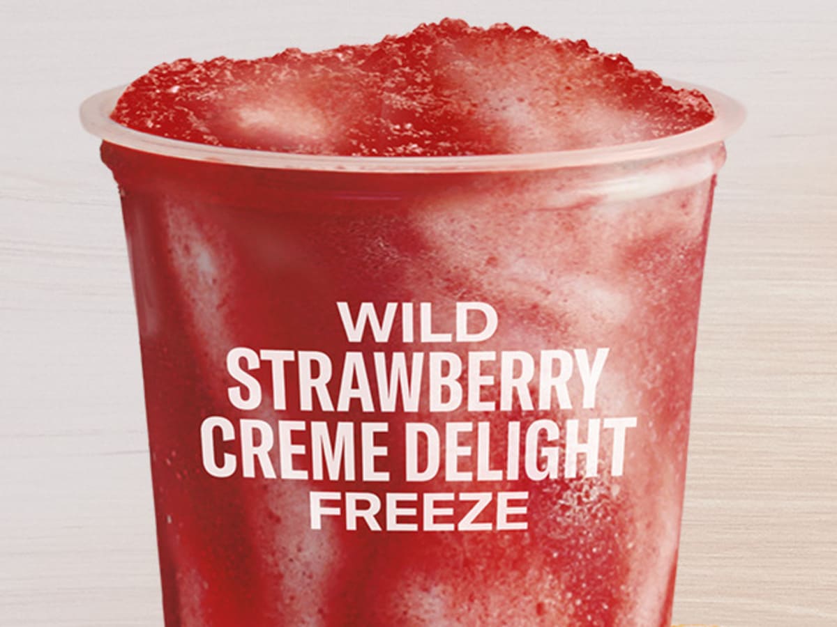 Wild Strawberry Creme Delight Freeze